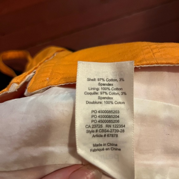 Wilfred sz 6 marigold bustier, cropped tank. - Picture 5 of 10